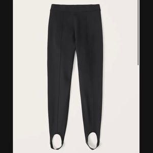 A&F XS BLACK LEGGINGS, NEW